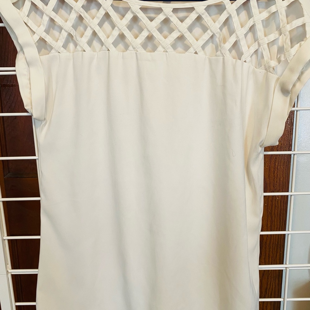 Elegant Cream Express Women's Top